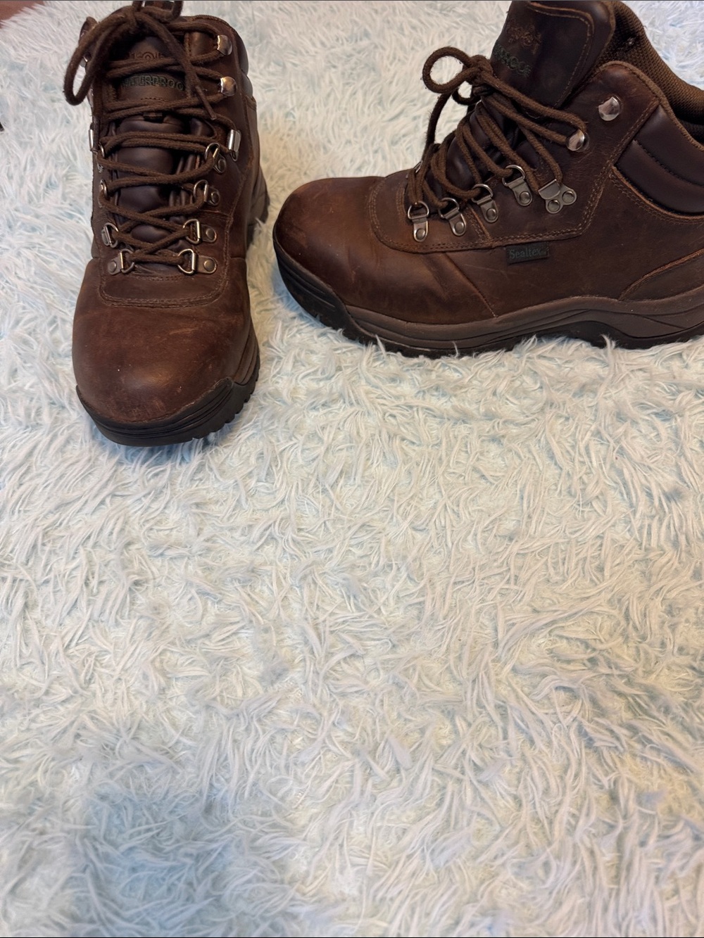 Propet traction flex- Brown leather Men's Leather Hiking Boots size 11.5
